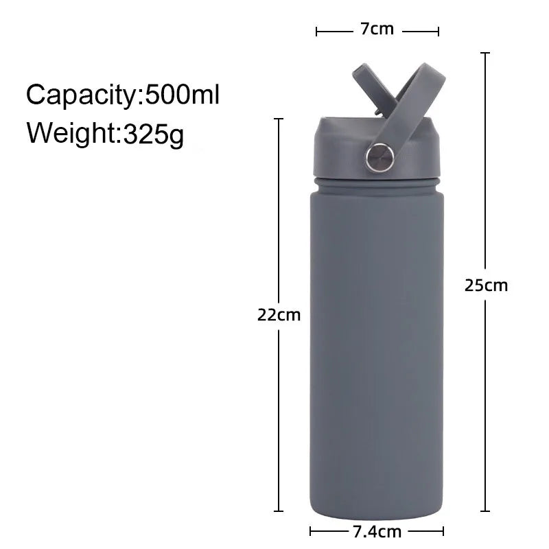 Bouteille d'eau isotherme 500ml - Personnalisable