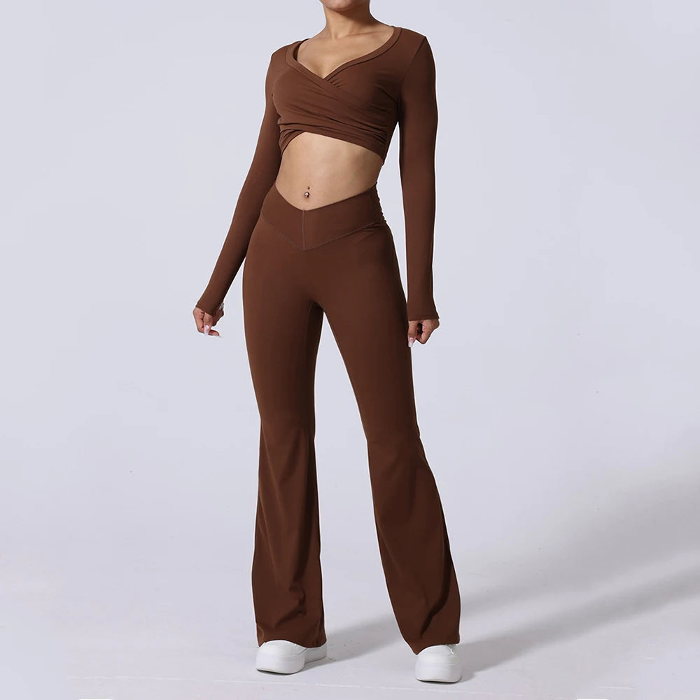Ensemble de sport 2 pièces, survêtement de Yoga