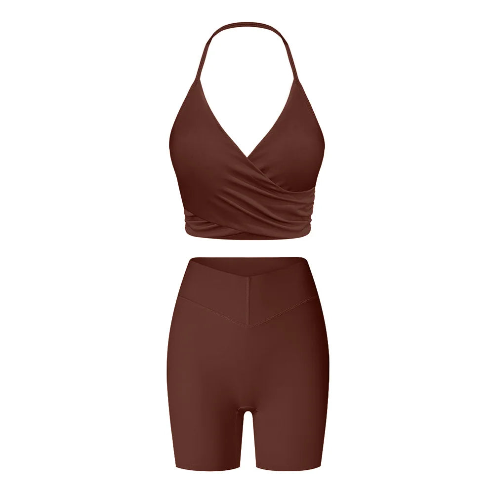 Ensemble de sport 2 pièces, survêtement de Yoga